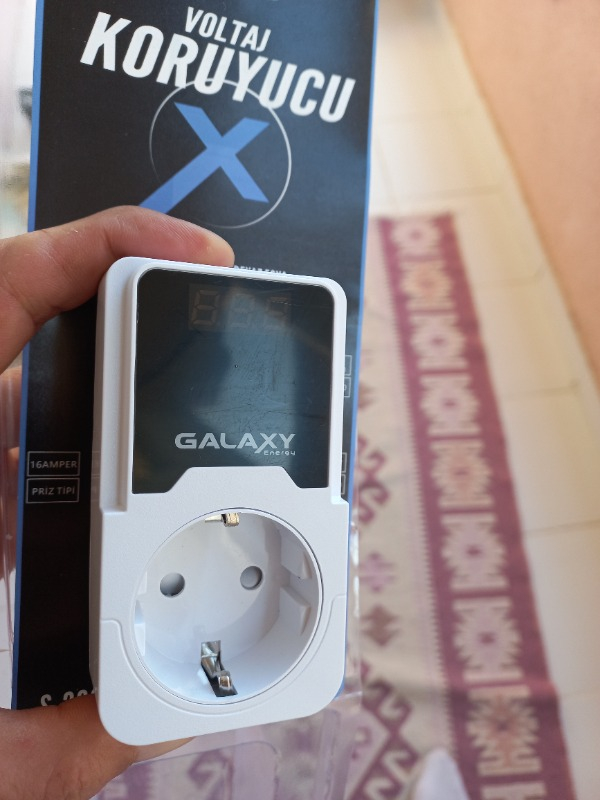 Galaxy Energy S220 16A Ayarlanabilir Voltaj Koruyucu