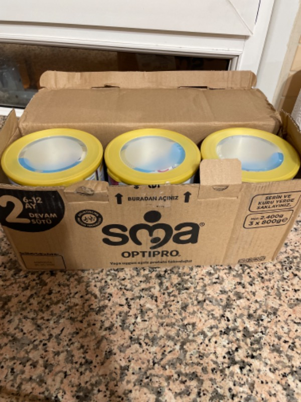 SMA Optipro Probiyotikli 2 6-12 Ay Bebek Sütü 800 gr x 3 Adet