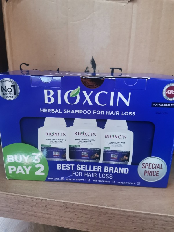 Bioxcin Siyah Sarımsak Şampuanı 3 al 2 öde (3x300ml)