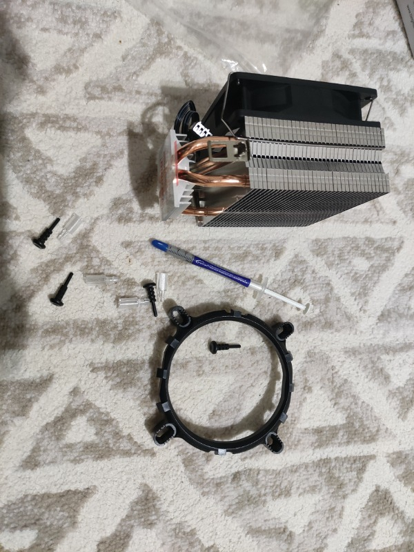 Snowman M200 2 Bakır Borulu Cpu Soğutucu Fan Rainbow
