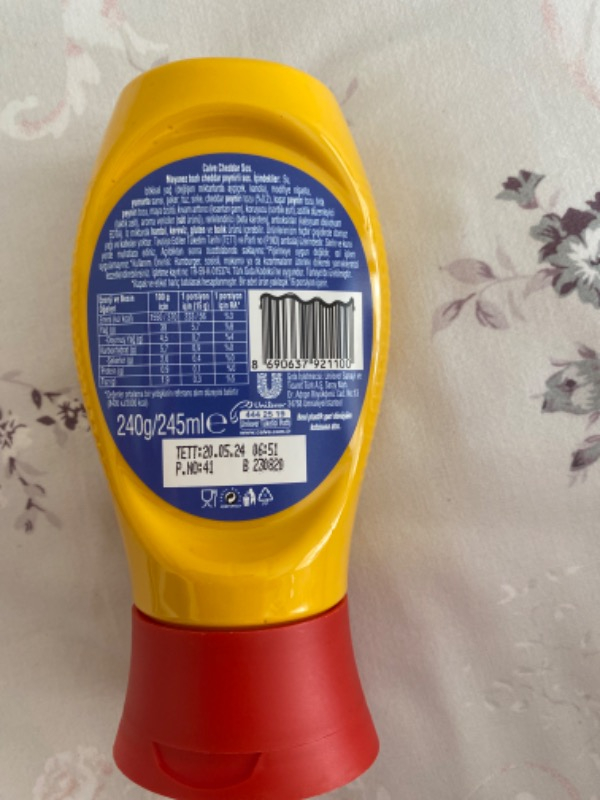 Calve Sos Cheddar 240 g