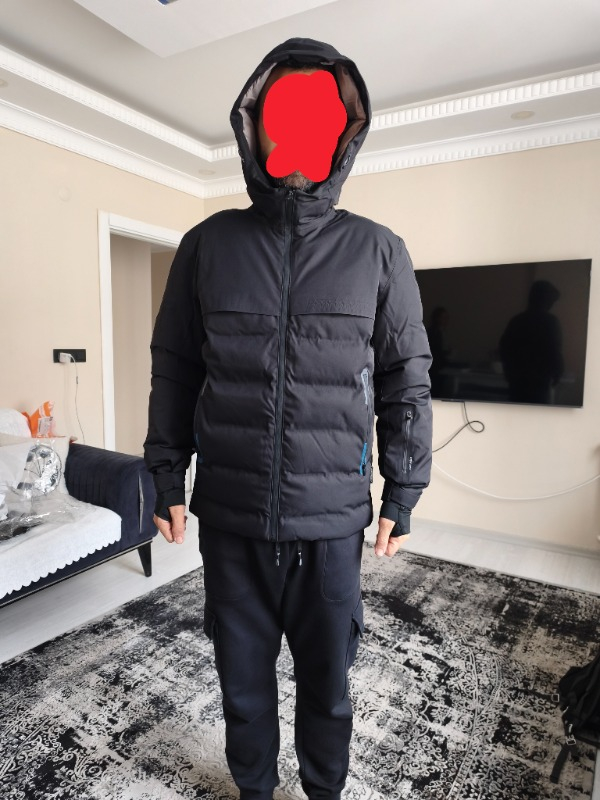 Jack & Jones Jcotarwın Puffer Siyah Erkek Mont 12225287-Black
