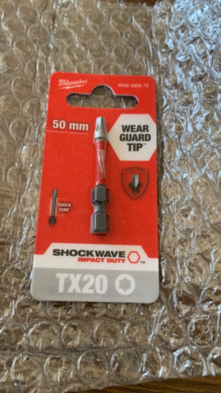 Milwaukee Bits Uç Pz2 50 mm 1'li Paket Shockwave