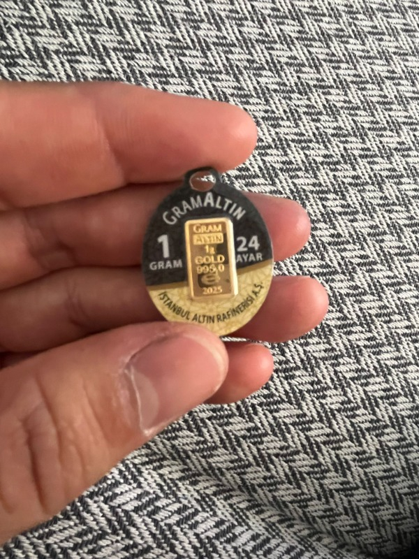 İstanbul Altın Rafinerisi 1 Gram (995) 24 Ayar Külçe Altın