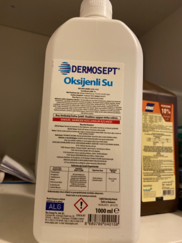Dermosept Oksijenli Su Antibakteriyel Çözelti 1000 ml
