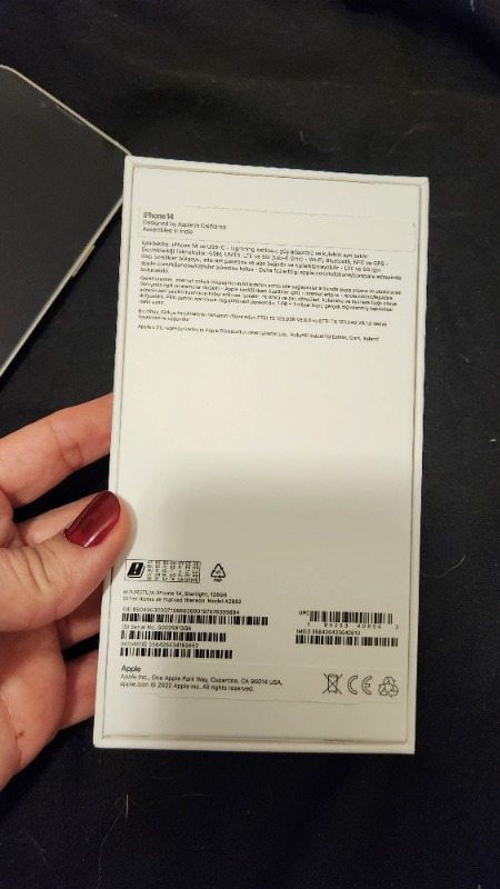 iPhone 14 128 GB Beyaz
