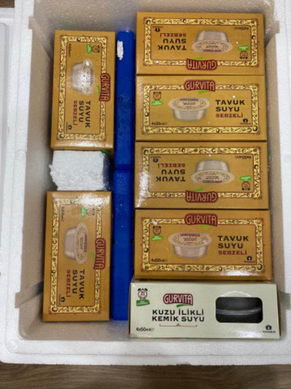 Gurvita Tavuk Suyu Sebzeli 50 ml 32 Adet
