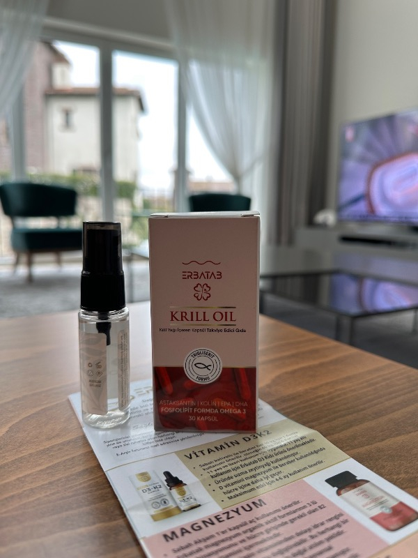 Erbatab Krill Oil 500 Mg 30 Kapsül