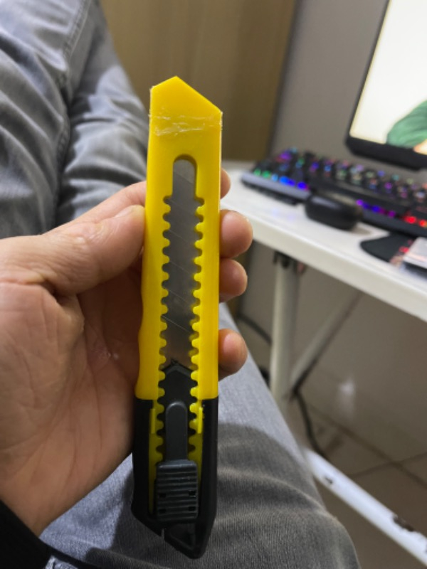 Tudor Geniş Plastik Maket Bıçağı 18 mm