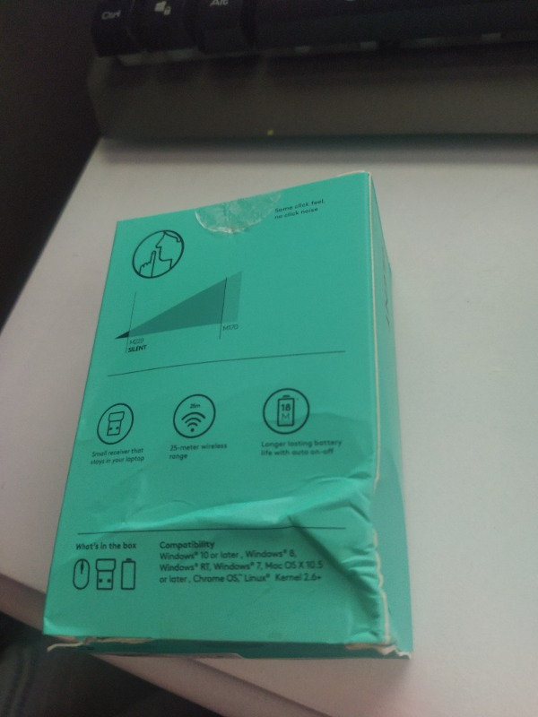 Logitech M220 Sessiz Kompakt Kablosuz Mouse - Siyah
