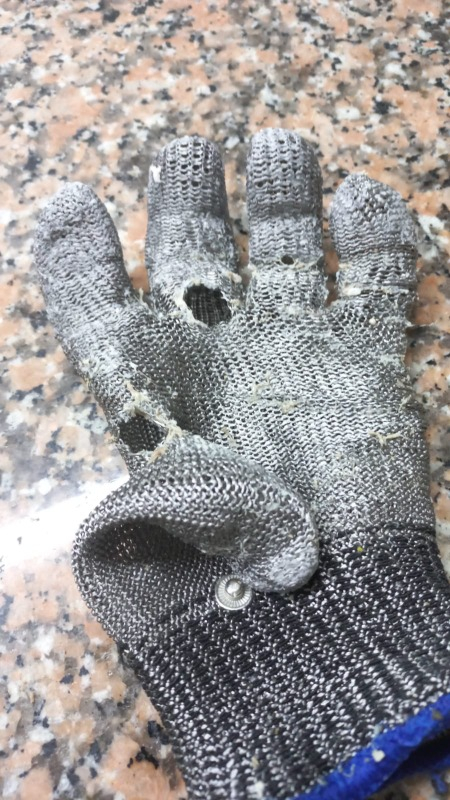 Batex Kesilmez Çelik Örgü Eldiven