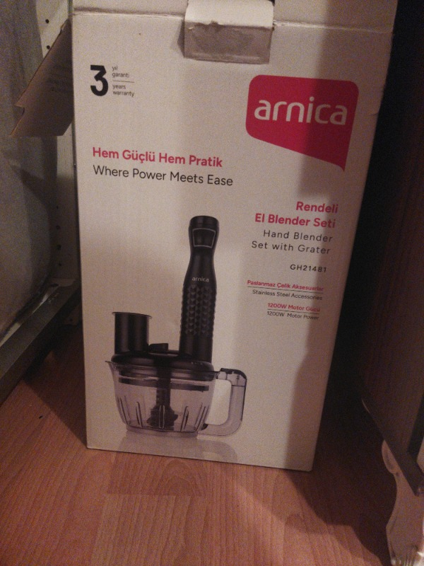 Arnica GH21481 Diamond Blender Rendeli Set