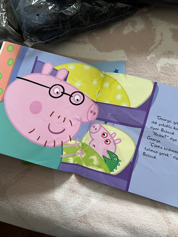 Peppa Pıg George Nezle  Oldu