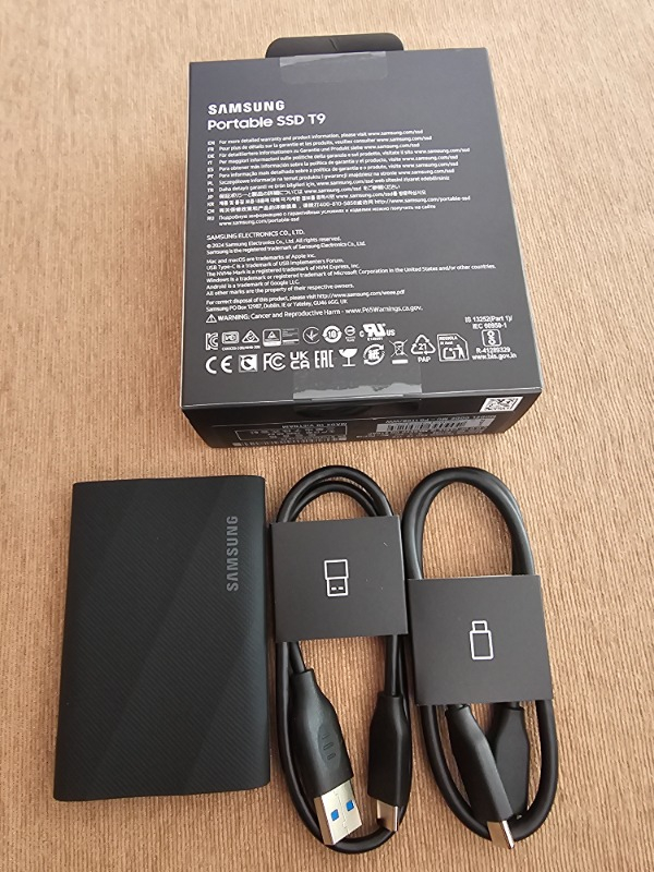Samsung MU-PG1T0B/WW 1 TB T9 2000/1950 MB/S SSD