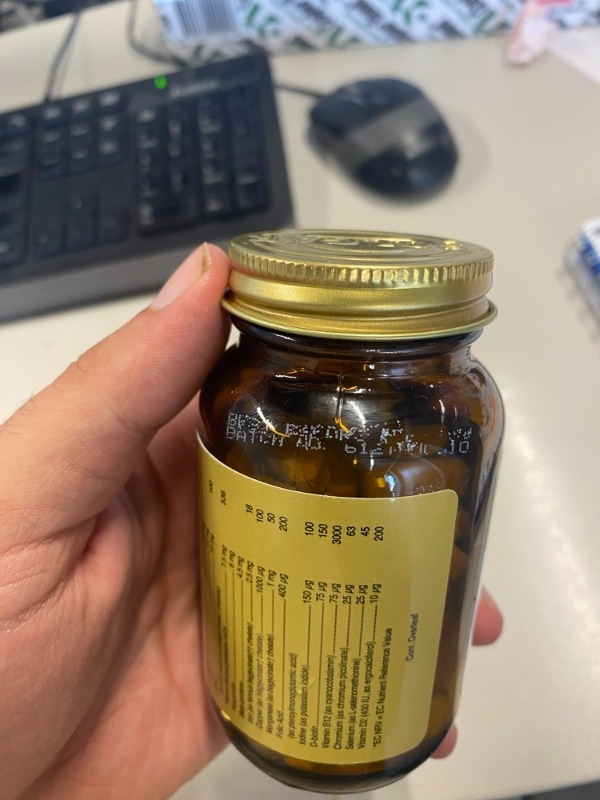 Solgar Formula Vm - 75 Vitamin ve Mineral Takviyesi 60 Tablet Yüksek Potansiyel