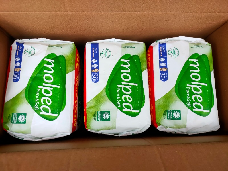 Molped Pure&Soft Gece Süper Mega Paket 90 Adet