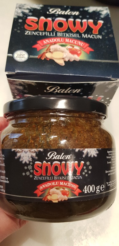Balen Snowy Zencefilli Bitkisel Kış Macunu 400 gr