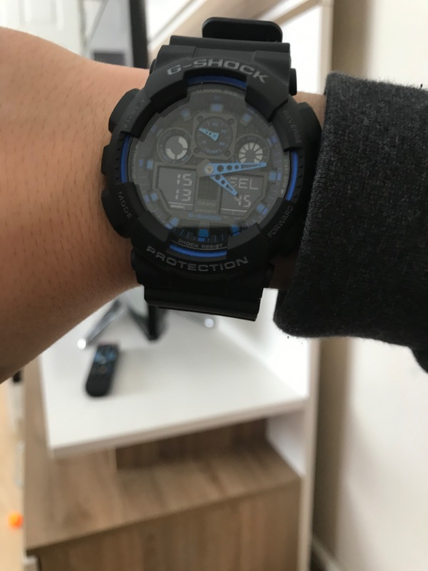Casio GA-100-1A2DR G-Shock Erkek Kol Saati