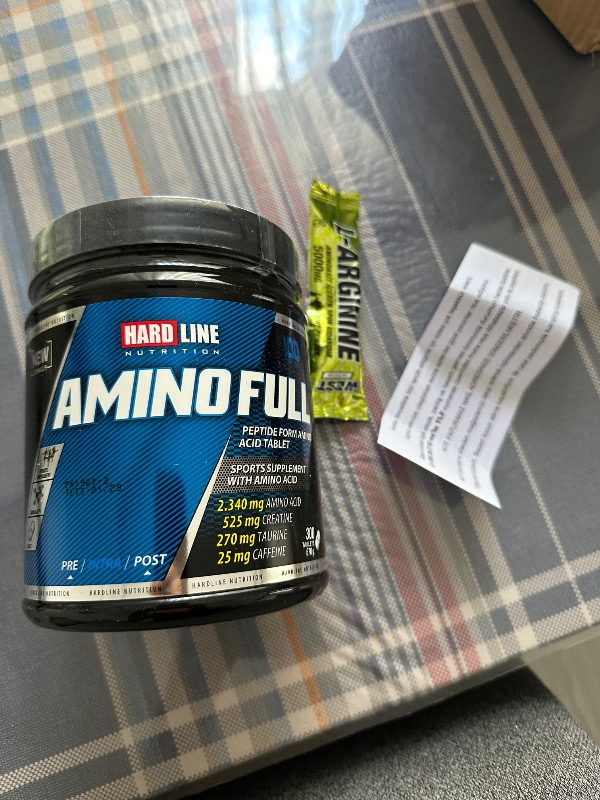 Hardline Nutrition Amino Full 300 Tablet Kompleks Amino Asit