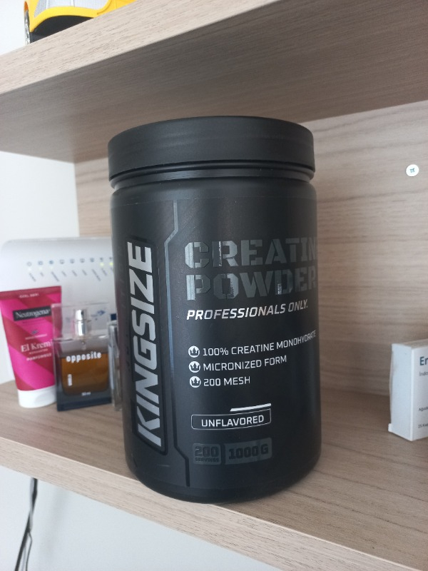 Kingsize Nutrition Creatine Powder 1000 Gr Aromasız