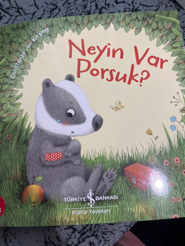 İş Bankası Kültür Yayınları Neyin Var Porsuk? - Constanze Von Kitzing 3 - 5 Yaş Çocuk Öykü Kitabı
