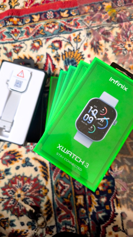 Infinix XWatch 3 Akıllı Saat (Gümüş)