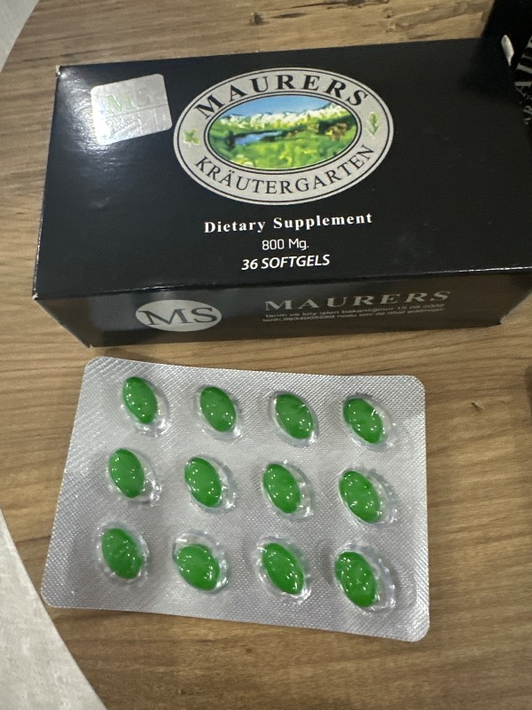 Maurers 2 Kutu Maurers Krautergarten 800 Mg Bitkisel Gıda Takviyesi