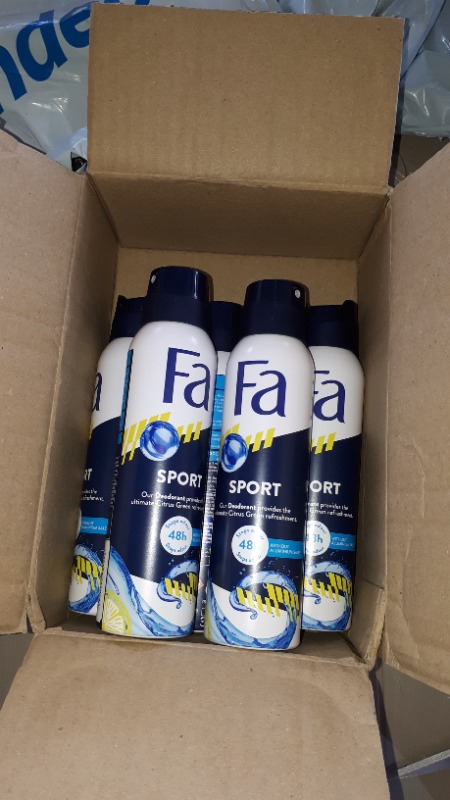 Fa Sport Men Deo Spray 150 ml X5