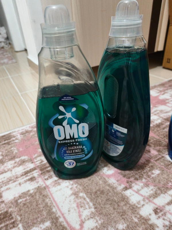 Omo Express Fresh Ultra Beyaz Sıvı Çamaşır Deterjanı 1480 ml X2