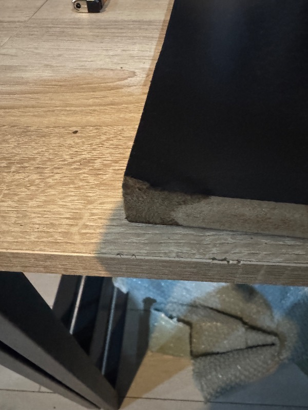 ECS Ahşap Mdf Siyah Laminat Kaplı Panel Plaka Tabaka