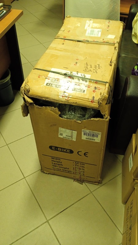 RKS Elektrikli Bn5 Pro Katlanabilir Bisiklet Beyaz
