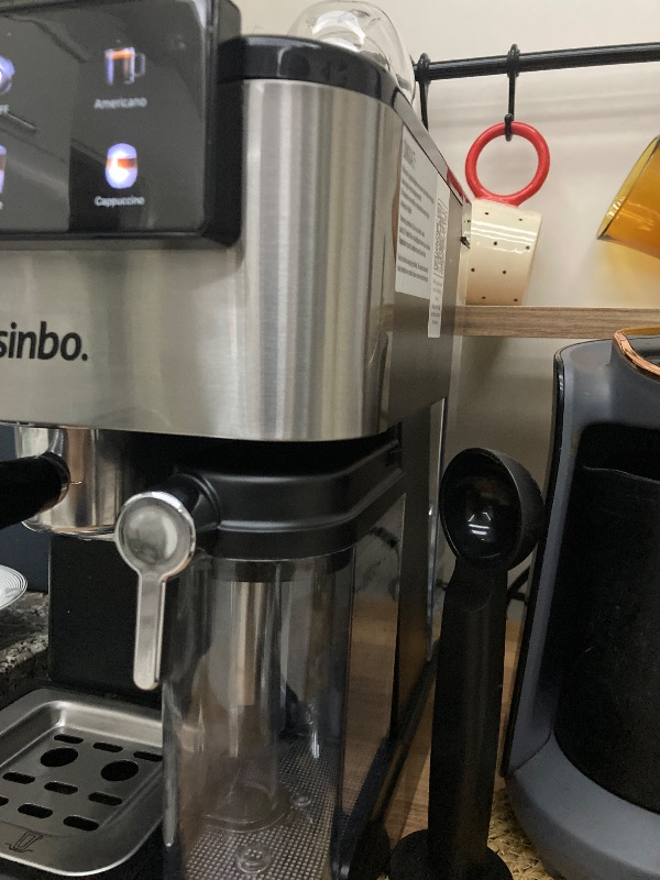 Sinbo Scm 2995 -Kapsül Kahve Aparatlı Inox Espresso Makinesi