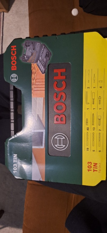 Bosch V-Line Matkap & Vidalama Karışık Aksesuar Seti 103 Parça - 2607017367