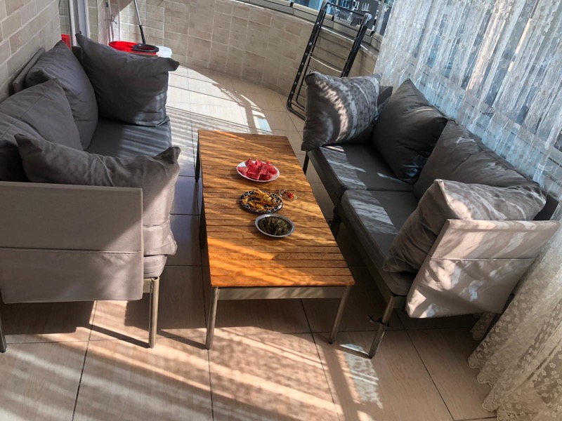 Limni Home Mini Multilounge Bahçe Balkon Seti, Şezlong