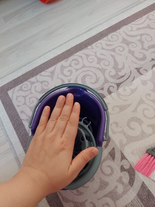 Buzlar Ülkesi Oyuncak Temizlik Seti PVC Torba
