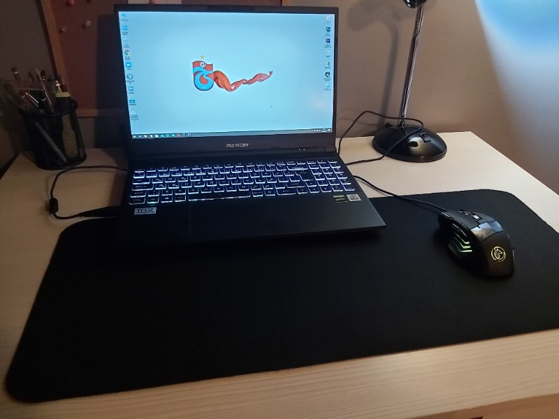 Addison 300271 Siyah Oyuncu Uzun Mouse Pad