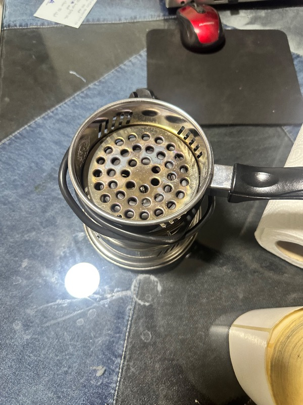 Mr.Eds Çelik Elektrikli Köz Ocağı Şık Tasarım ve Taşınabilir Özellikler ile Kullanım Kolaylığı