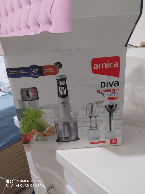 Arnica Diva GH21590 1200 W Blender Seti