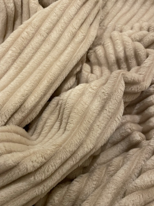 Yataş Bedding Holly Wellsoft Battaniye Çift Kişilik - Ekru