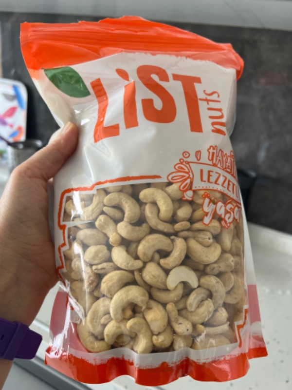 List Nuts Çiğ Kaju 1 kg