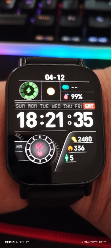 Xiaomi Redmi Watch 5 Lite Akıllı Saat Sesli Görüşme Özellikli