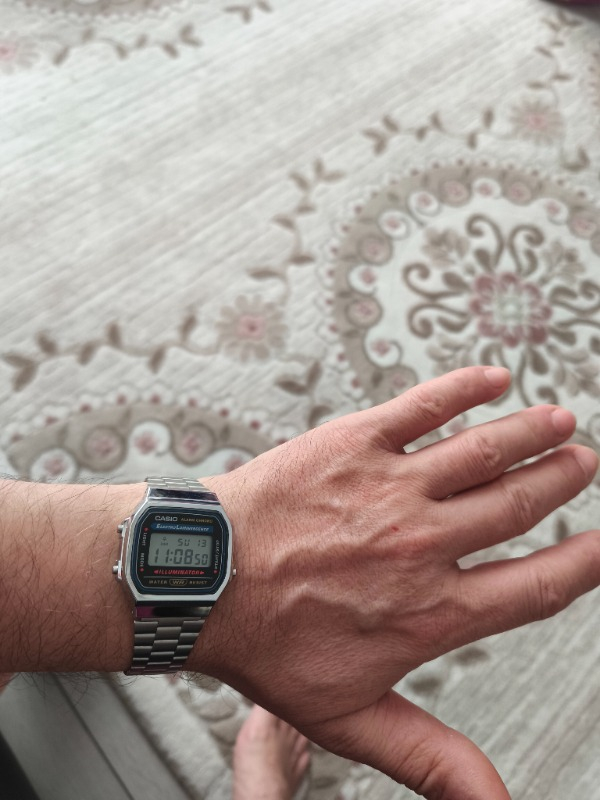 Casio kol saati A168WA-1WDF