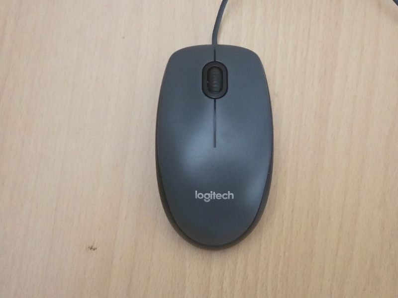 Logitech M90 USB Optik Kablolu Mouse - Siyah