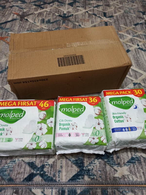 Molped Pure&soft Hijyenik Ped Süper Mega Paket 112 Adet