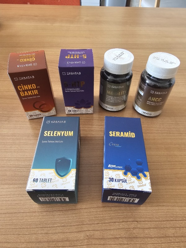 Erbatab 5-Htp Hidroksitriptofan İçeren Takviye Edici Gıda 30 Tablet