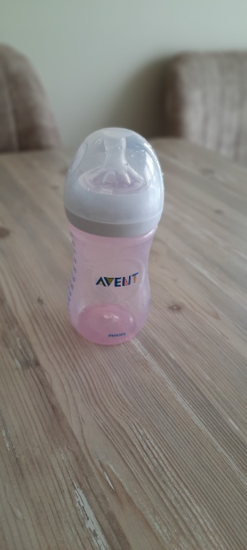 Philips Avent Natural PP Biberon 260 ml 1 ay+ Pembe SCF034/17