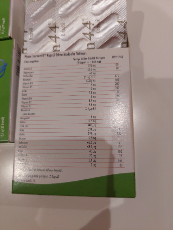 Hyper Immun 44 - 30 Kapsül