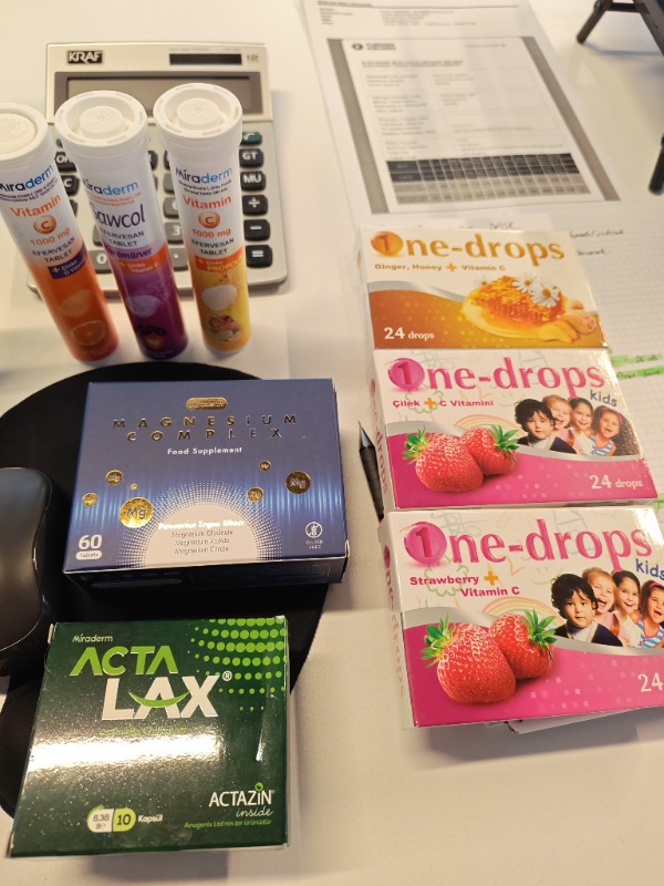 One Drops One-Drops Zencefil, Bal + C Vitamini 24 Drops