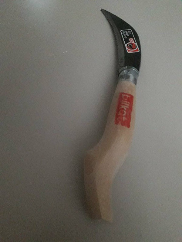 Badem10 Bilkat Katlanır Akrep Dişli Bağ Ayçiçek Budama Bıçkısı 28 cm