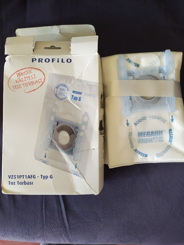 Profilo Vs4Pt Vs5Pt Vs6Pt Süpürge Toz Torbası